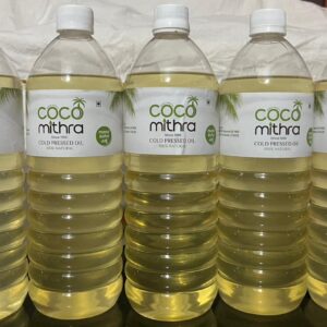 Coco Mithra Pure Coconut Oil – Cold Pressed, 1000ml, 500ml, 200ml, 100ml